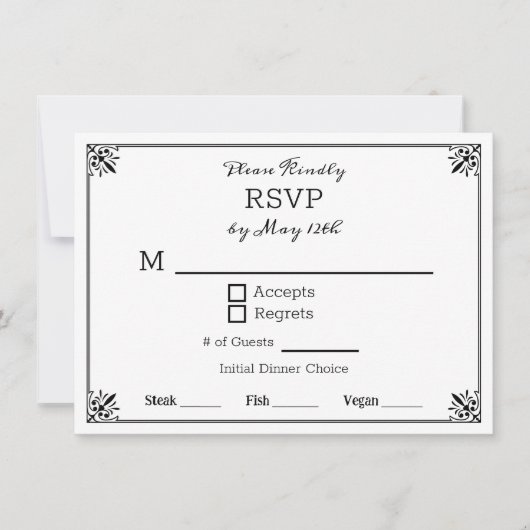 RSVP EINLADUNG (Vorderseite)
