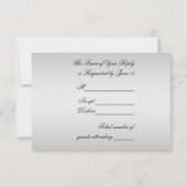 RSVP-Foto für das 60. Hochzeitstag RSVP Karte (Rückseite)