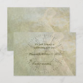 RSVP für Vintage Uhr (Vorne/Hinten)