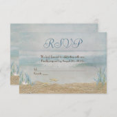 RSVP Hochzeit am Meer (Vorne/Hinten)