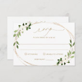 RSVP Hochzeit mit kulinarischen Köstlichkeiten & L (Vorne/Hinten)