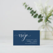 RSVP Hochzeiten per Telefon oder E-Mail Begleitkarte (Stehend Vorderseite)
