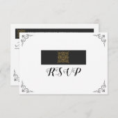 RSVP-Hochzeitkarte Einladung (Vorne/Hinten)