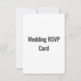 RSVP-Hochzeitkarte RSVP Karte