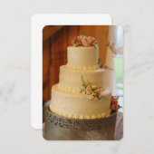 RSVP-Hochzeitkarte RSVP Karte (Vorne/Hinten)