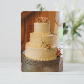 RSVP-Hochzeitkarte RSVP Karte (Stehend Vorderseite)