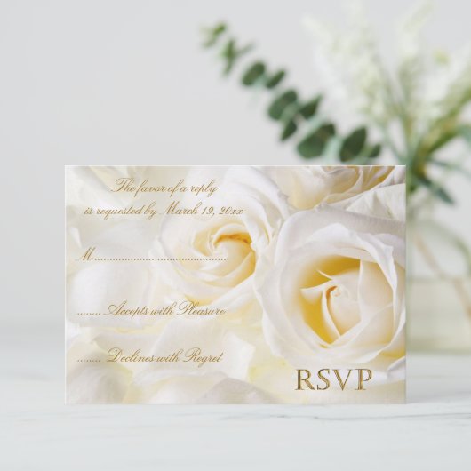 RSVP KARTE (Stehend Vorderseite)