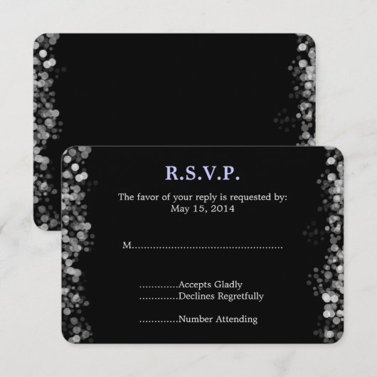 RSVP KARTE (Vorne/Hinten)