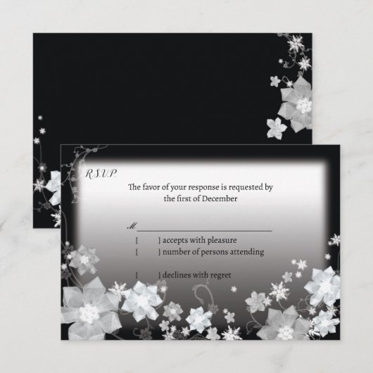 RSVP KARTE (Vorne/Hinten)