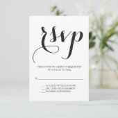 RSVP KARTE (Stehend Vorderseite)