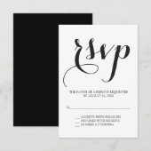 RSVP KARTE (Vorne/Hinten)