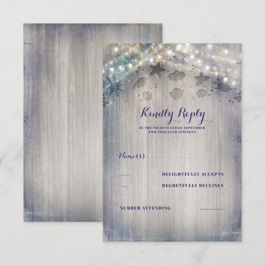 RSVP KARTE (Vorne/Hinten)