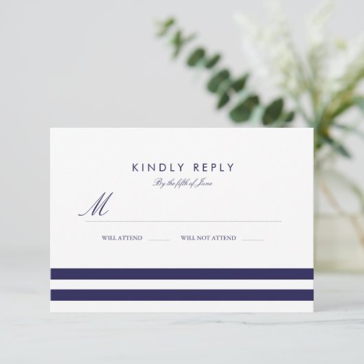 RSVP KARTE (Stehend Vorderseite)