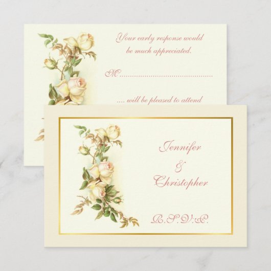 RSVP KARTE (Vorne/Hinten)