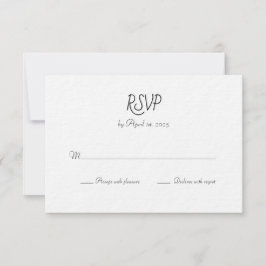 RSVP Karte