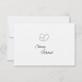 RSVP Karte (Rückseite)