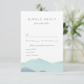 RSVP KARTE (Stehend Vorderseite)