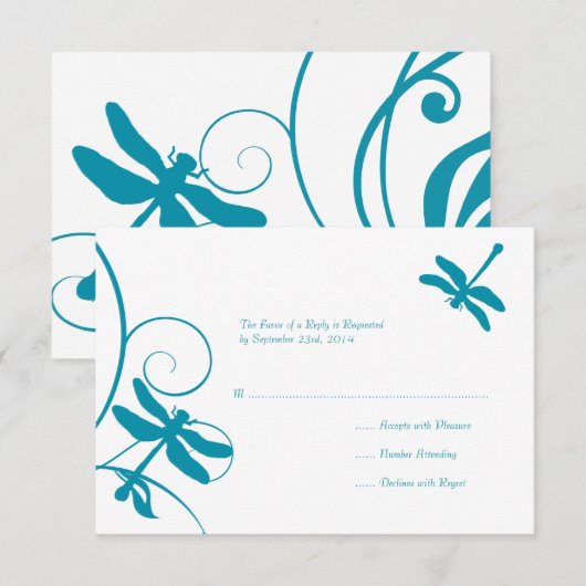 RSVP KARTE (Vorne/Hinten)