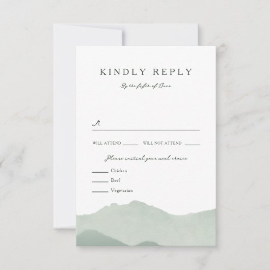 RSVP KARTE (Vorderseite)