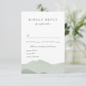 RSVP KARTE (Stehend Vorderseite)