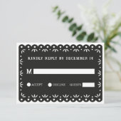 RSVP-Karte (Stehend Vorderseite)