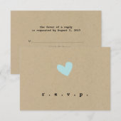 RSVP KARTE (Vorne/Hinten)