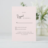 RSVP KARTE (Stehend Vorderseite)