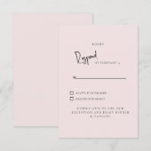RSVP KARTE (Vorne/Hinten)