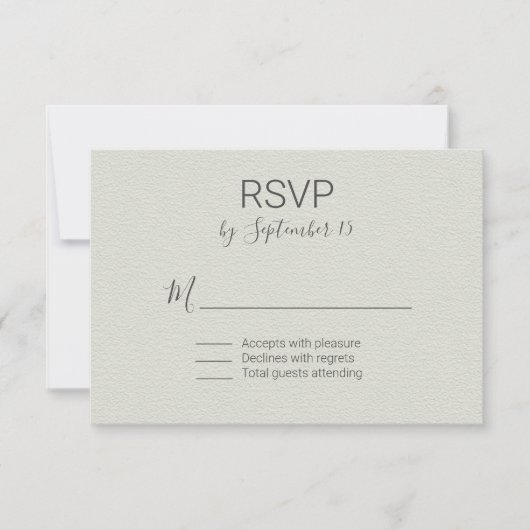 RSVP KARTE (Vorderseite)