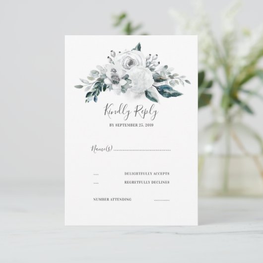 RSVP KARTE (Stehend Vorderseite)