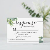 RSVP KARTE (Stehend Vorderseite)