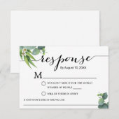 RSVP KARTE (Vorne/Hinten)