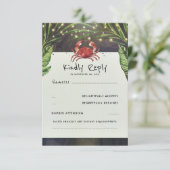 RSVP KARTE (Stehend Vorderseite)