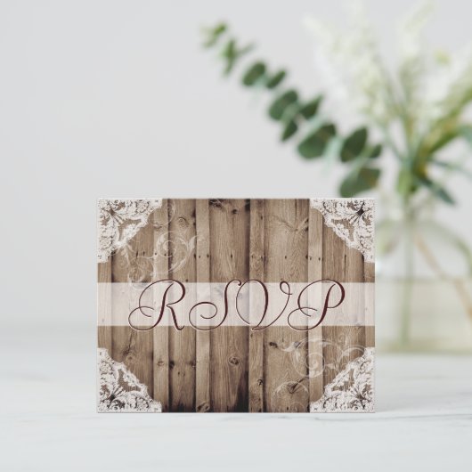 RSVP KARTE (Stehend Vorderseite)