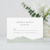 RSVP KARTE (Stehend Vorderseite)