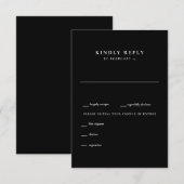 RSVP KARTE (Vorne/Hinten)