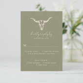 RSVP KARTE (Stehend Vorderseite)
