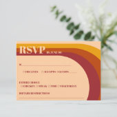 RSVP KARTE (Stehend Vorderseite)