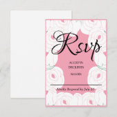 RSVP Karte (Vorne/Hinten)