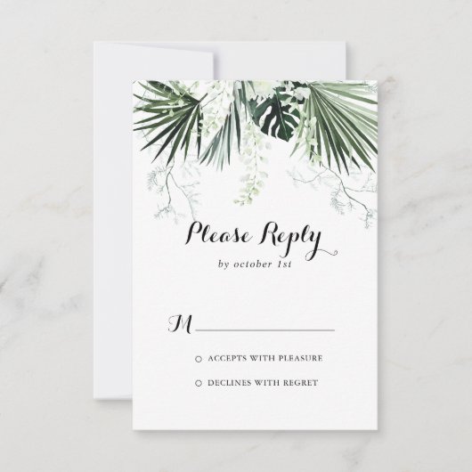 RSVP KARTE (Vorderseite)