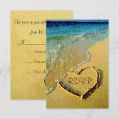 RSVP KARTE (Vorne/Hinten)