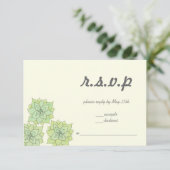 RSVP KARTE (Stehend Vorderseite)