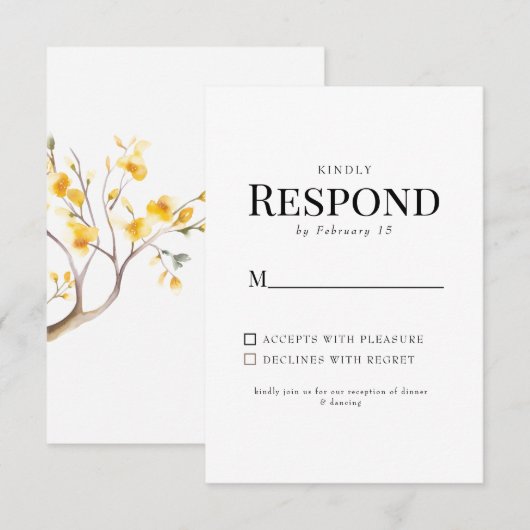 RSVP KARTE (Vorne/Hinten)