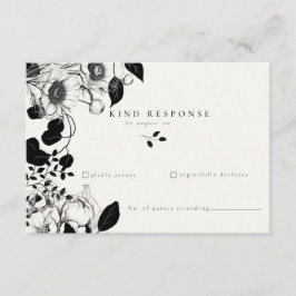 RSVP-Karte Begleitkarte