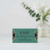 RSVP-Karte Begleitkarte (Stehend Vorderseite)