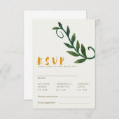 RSVP-Karte der Liebe Einladung (Vorne/Hinten)