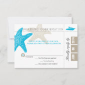 RSVP-Karte des Starfish Boardings RSVP Karte (Vorderseite)