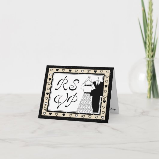 RSVP-Karte Einladung (Vorderseite)