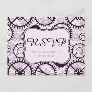 RSVP-Karte Einladungspostkarte