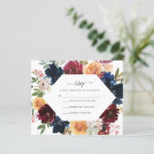 RSVP-Karte fallen | Haushalt (Stehend Vorderseite)